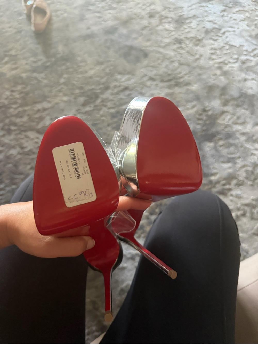 Christian Louboutin Just Nothing Silver - Picture 3 of 5